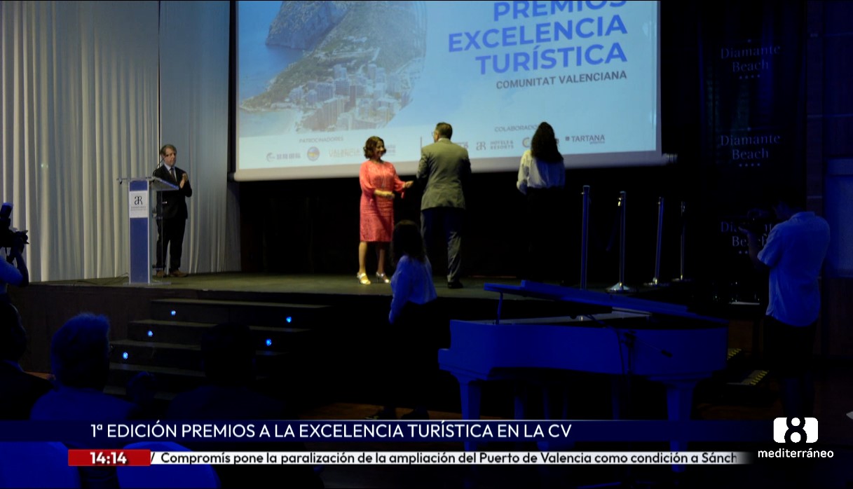 La 8 Mediterráneo celebra los Premios a la Excelencia Turística Comunitat Valenciana 2023