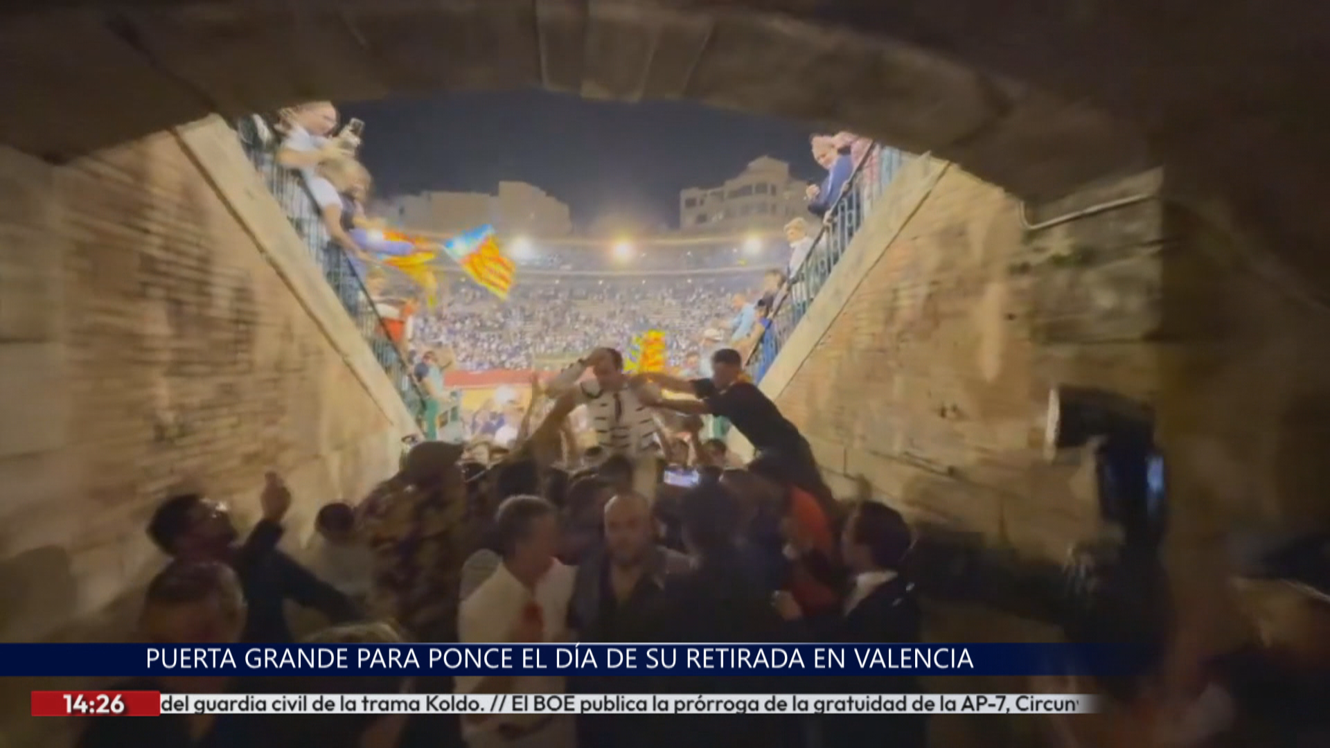 Ponce deja los ruedos por todo lo alto