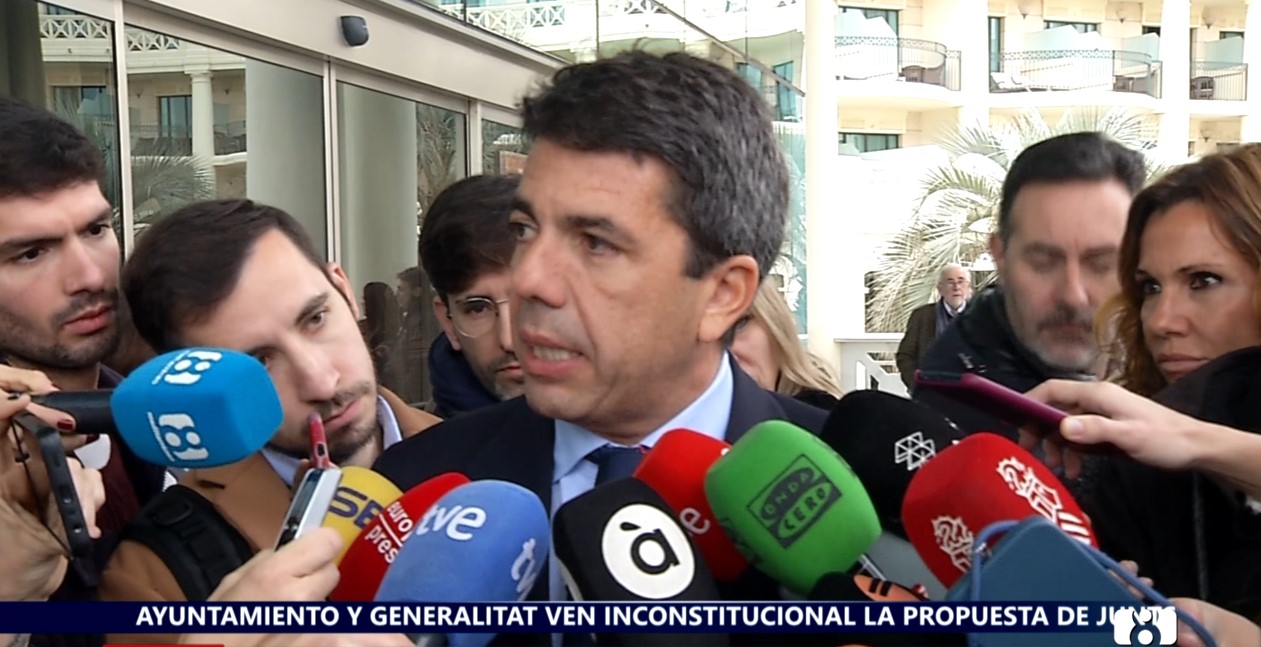 Mazón invita a las empresas catalanas «que quieran libertad» a instalarse en la Comunitat