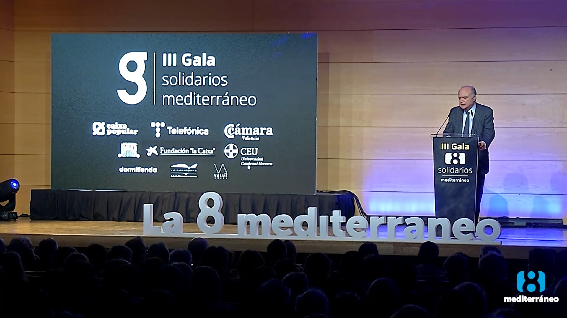 Mas Millet, presidente de La 8 Mediterráneo: 