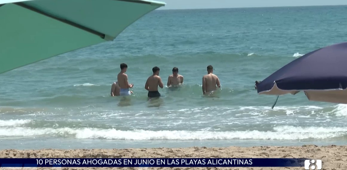 Ya son diez las víctimas por ahogamiento en las playas de Alicante en el mes de junio