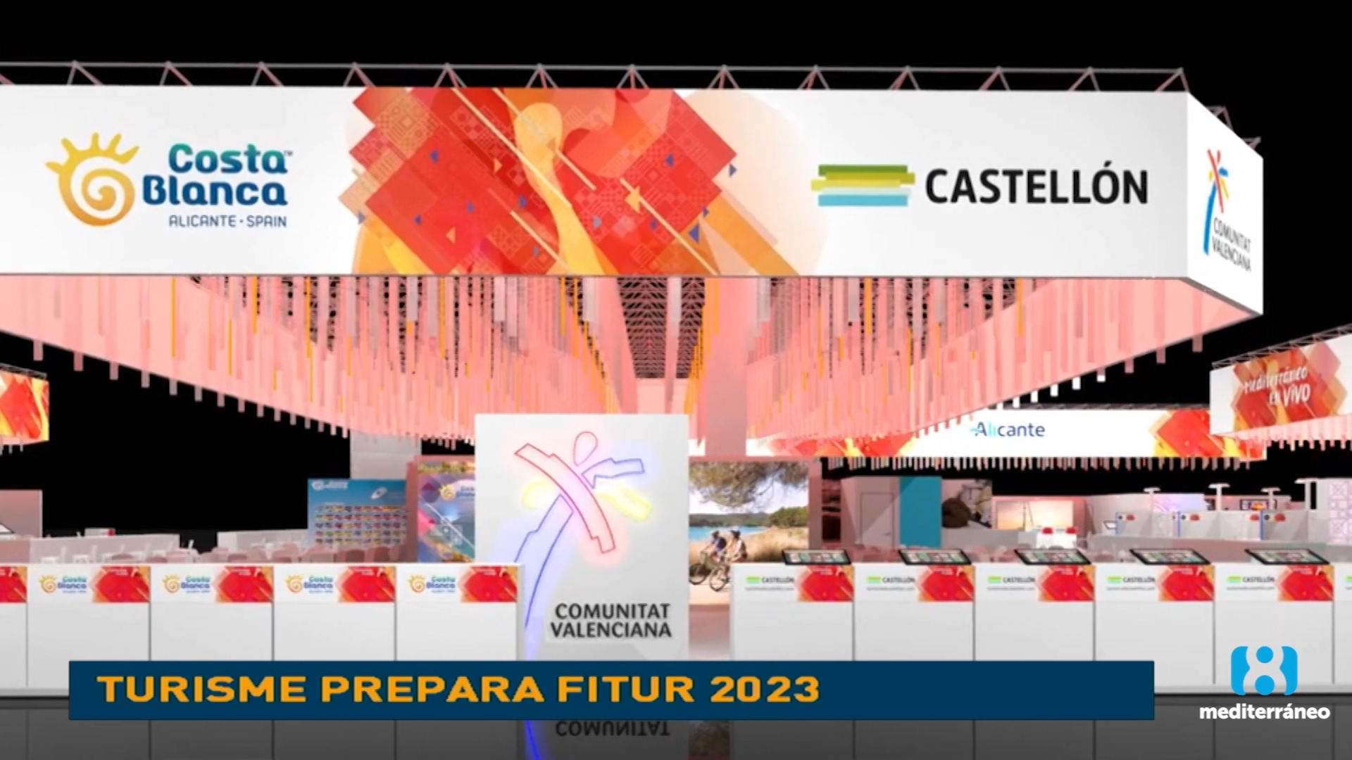 Presentado el stand de la Comunidad Valenciana para Fitur