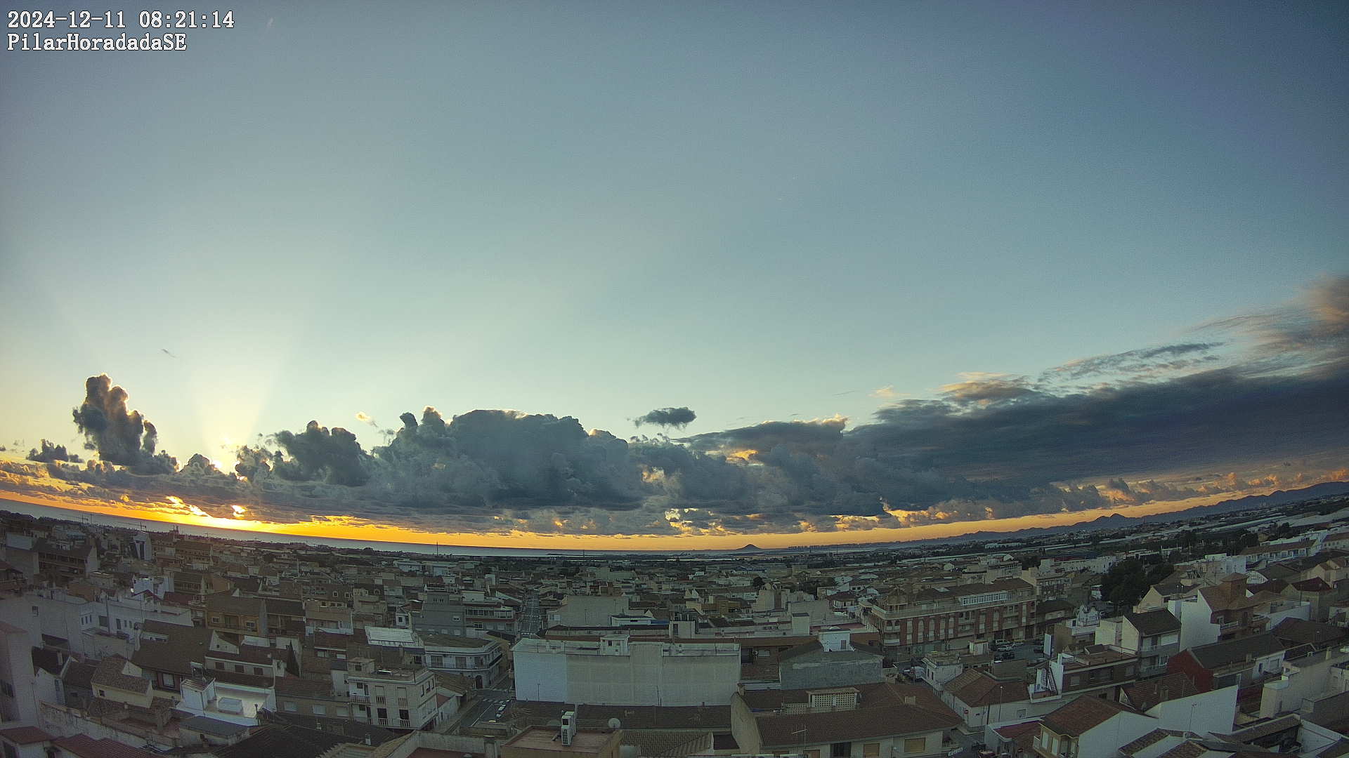 Lluvias litorales, que pueden ser fuertes y con tormenta