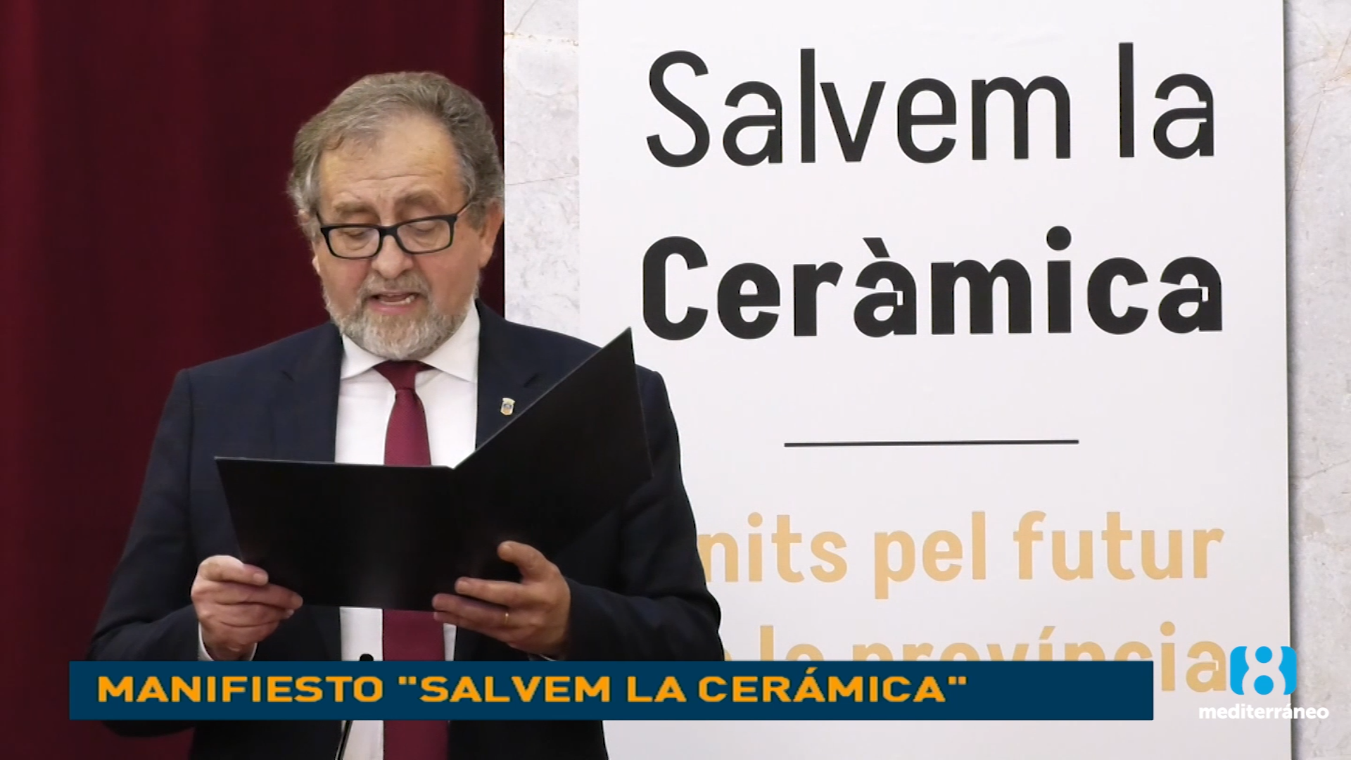 Los alcaldes del clúster cerámico y la Diputación de Castellón firman 'Salvem la ceràmica'