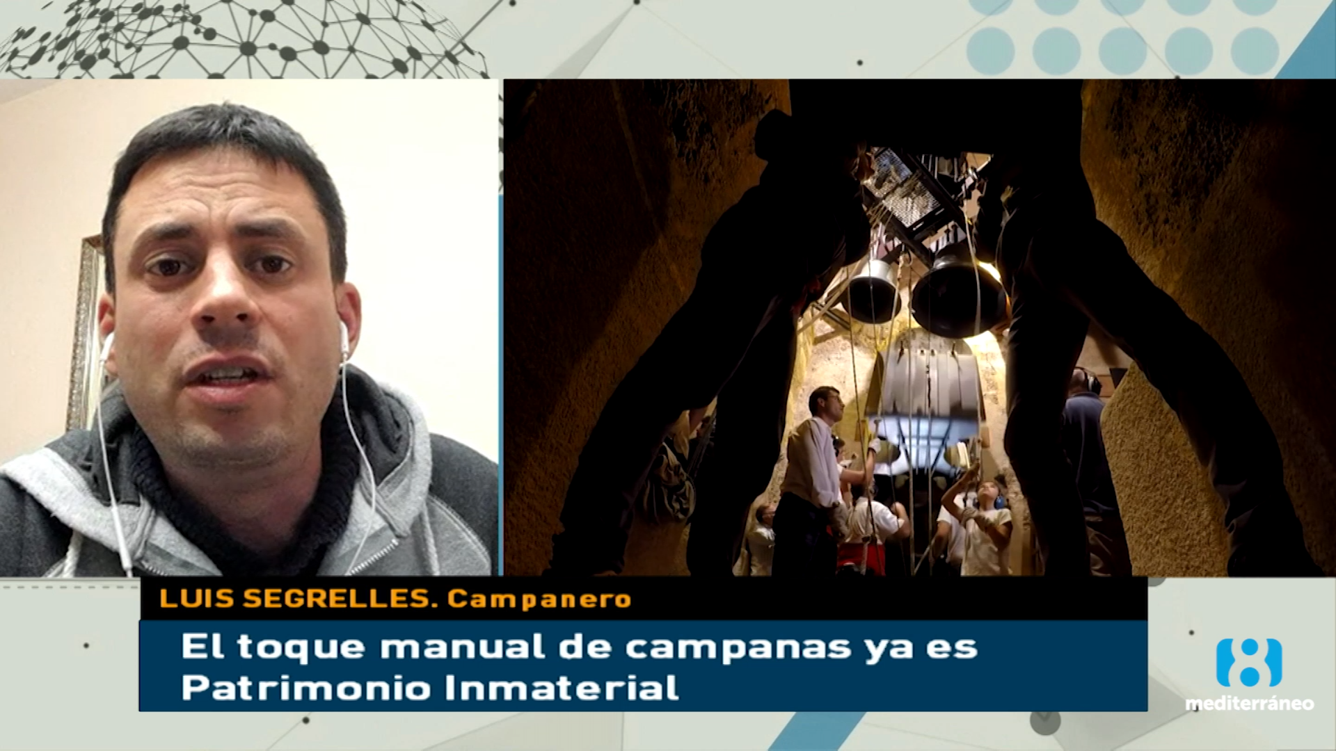 El toque manual de campanas español, patrimonio de la humanidad de la Unesco