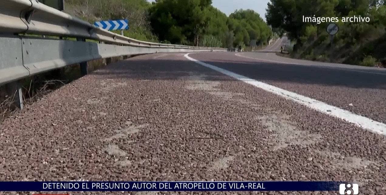 Detenido el conductor que atropelló a cuatro ciclistas en Vila-real