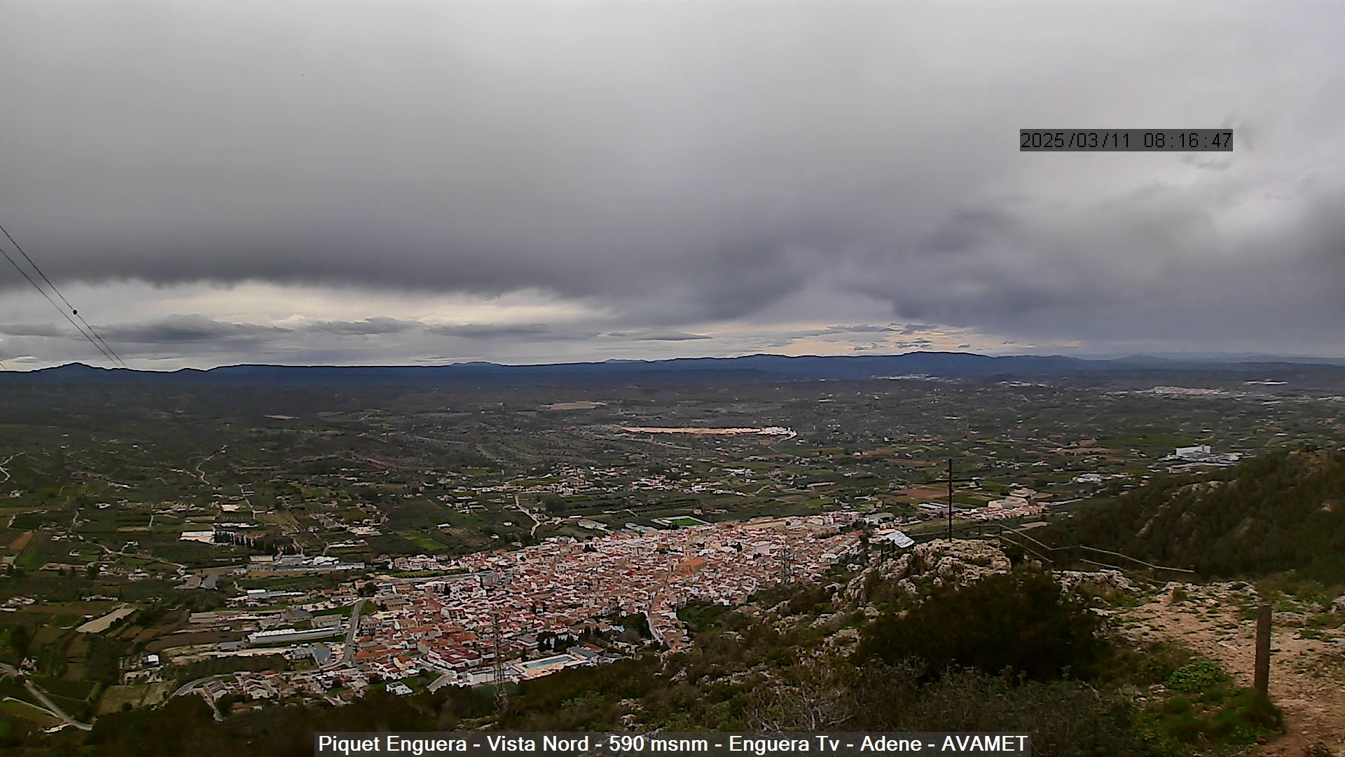 Avanza la borrasca Jana, que dejará esta tarde chubascos y tormentas