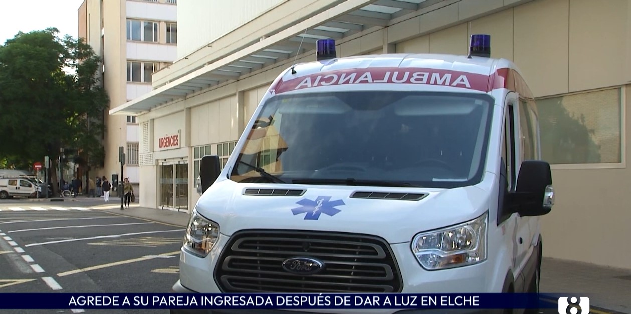 Detenido por agredir a su pareja tras dar a luz en un hospital de Elche