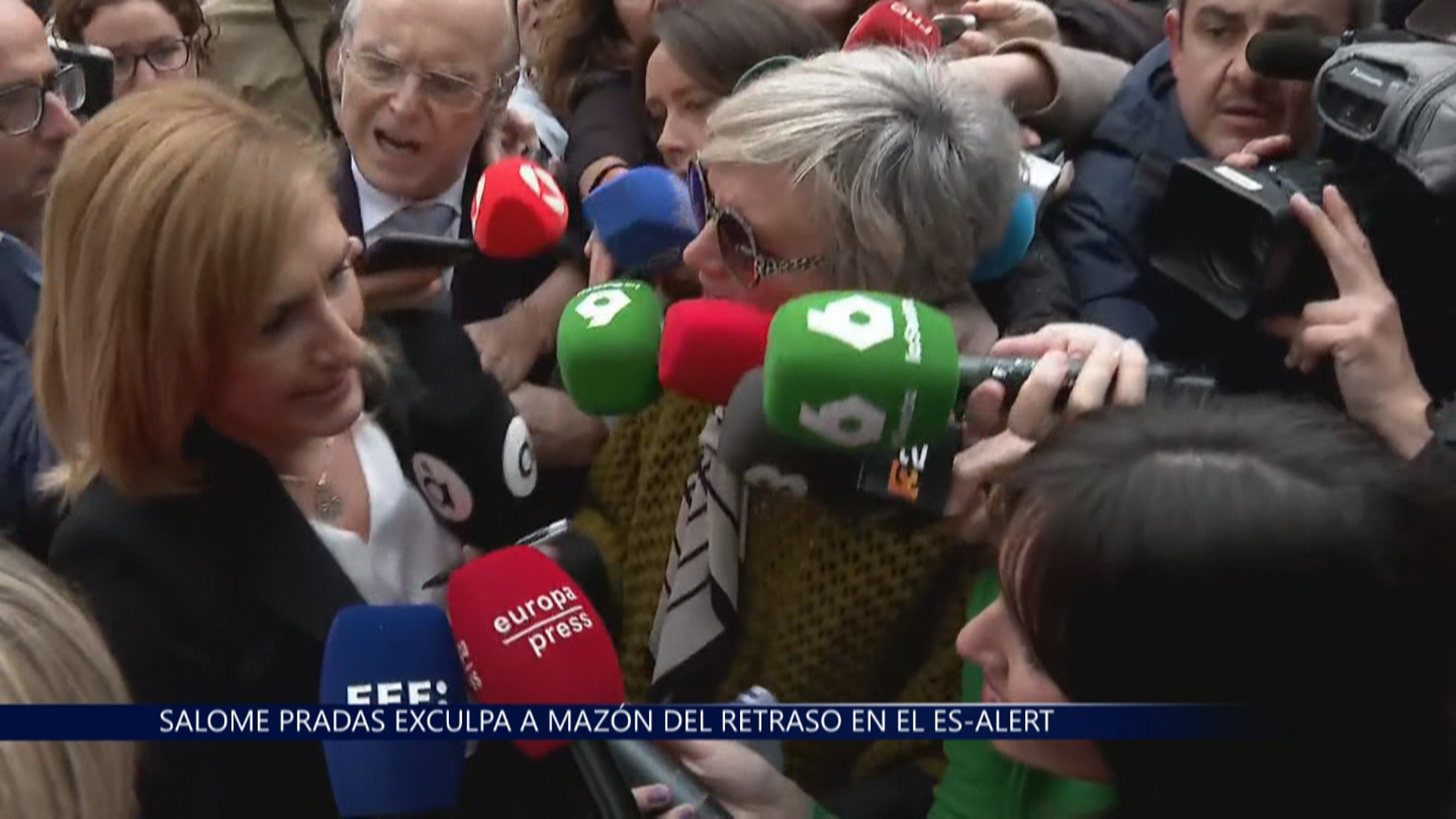 Salomé Pradas asegura que Mazón no influyó en el retrasó del ES-ALERT