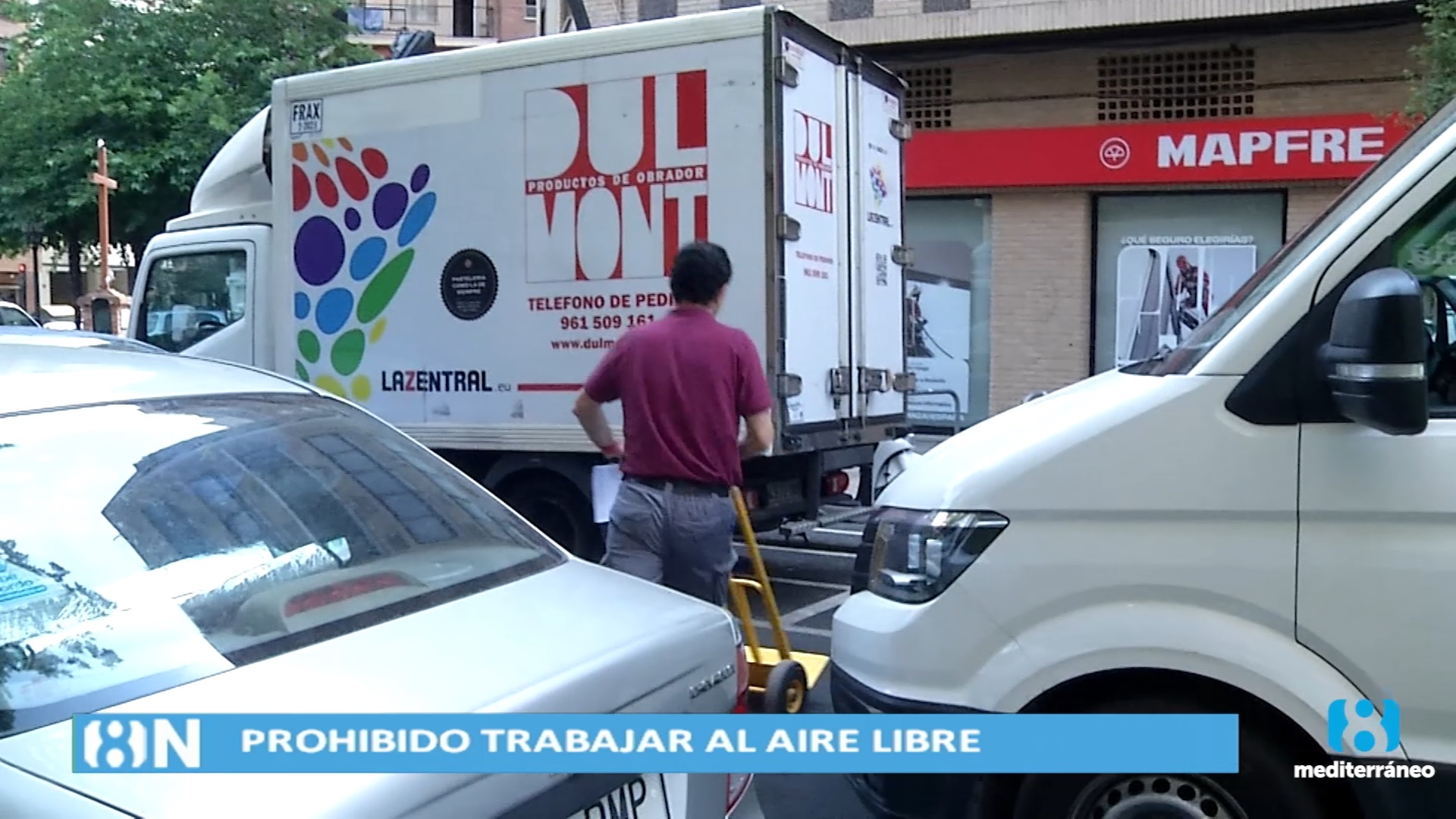 El Gobierno prohibirá trabajar en la calle con alerta roja o naranja
