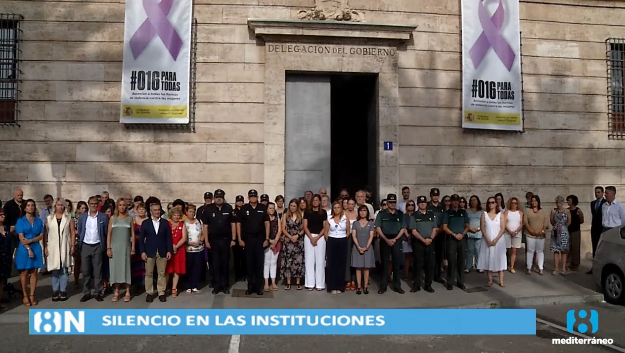 Las instituciones valencianas guardan un minuto de silencio por la víctima de Antella