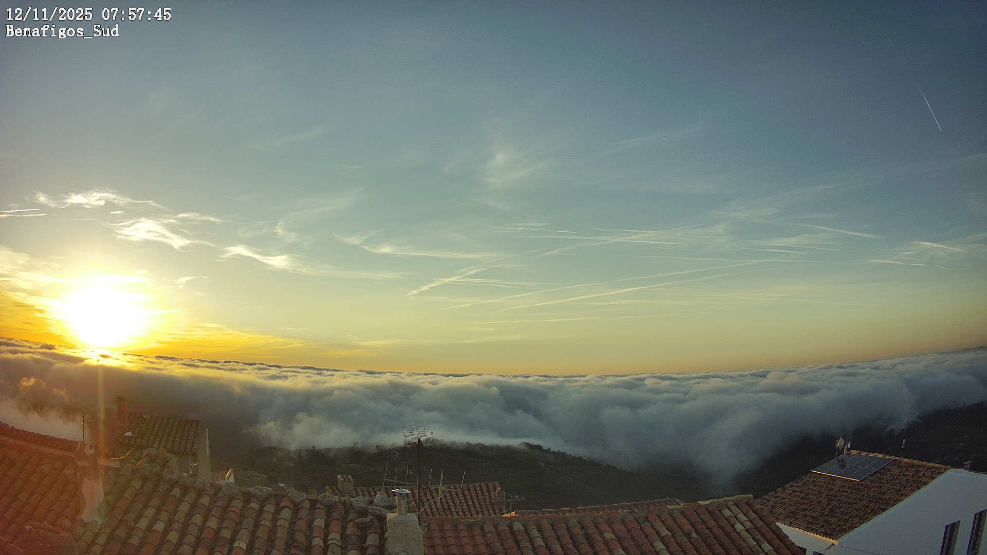 Otro día tranquilo, con presencia de nubes bajas