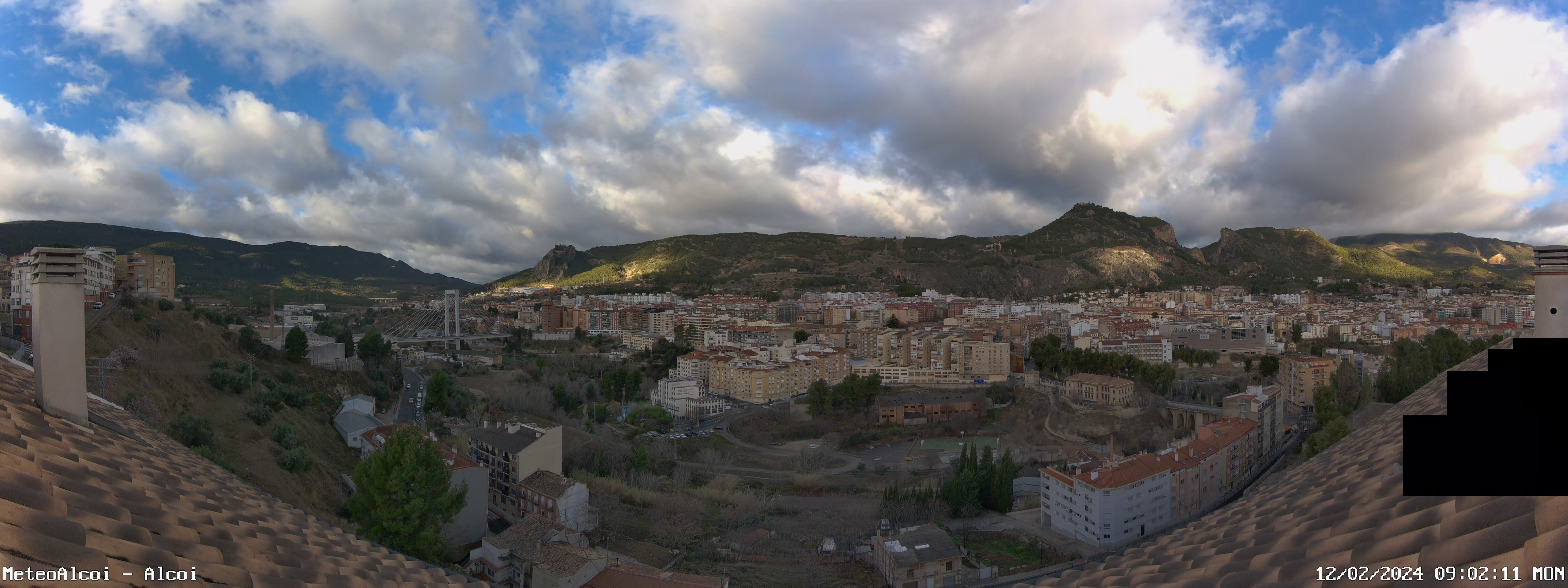 Temporal de viento en la mitad norte, amainando al final del día