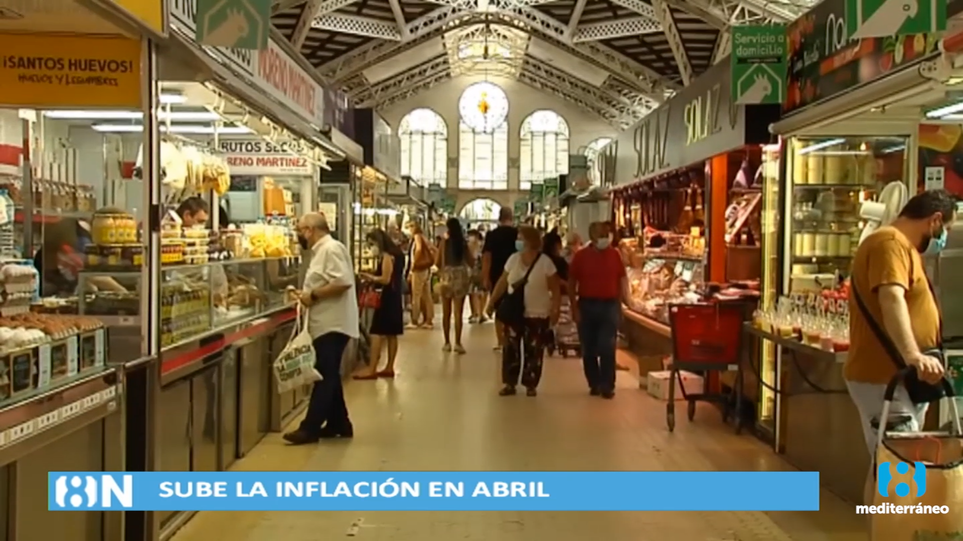 El IPC sube hasta el 4,1% en abril