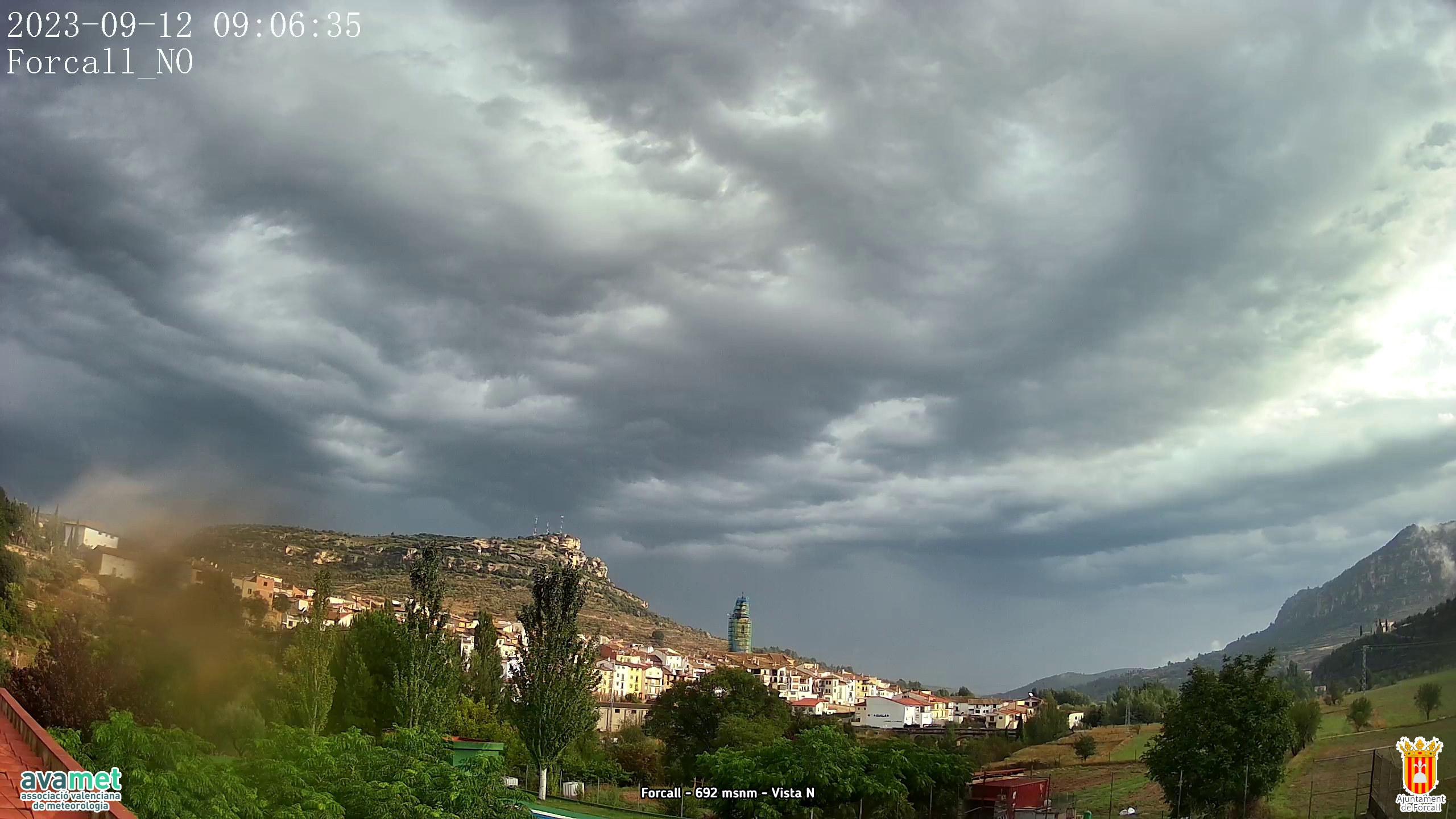 Tormentas a partir del mediodía, más fuertes en Castellón