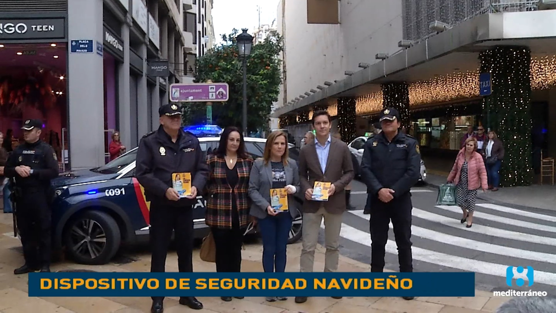 La Policía inicia la campaña 'Comercio Seguro' en Navidad