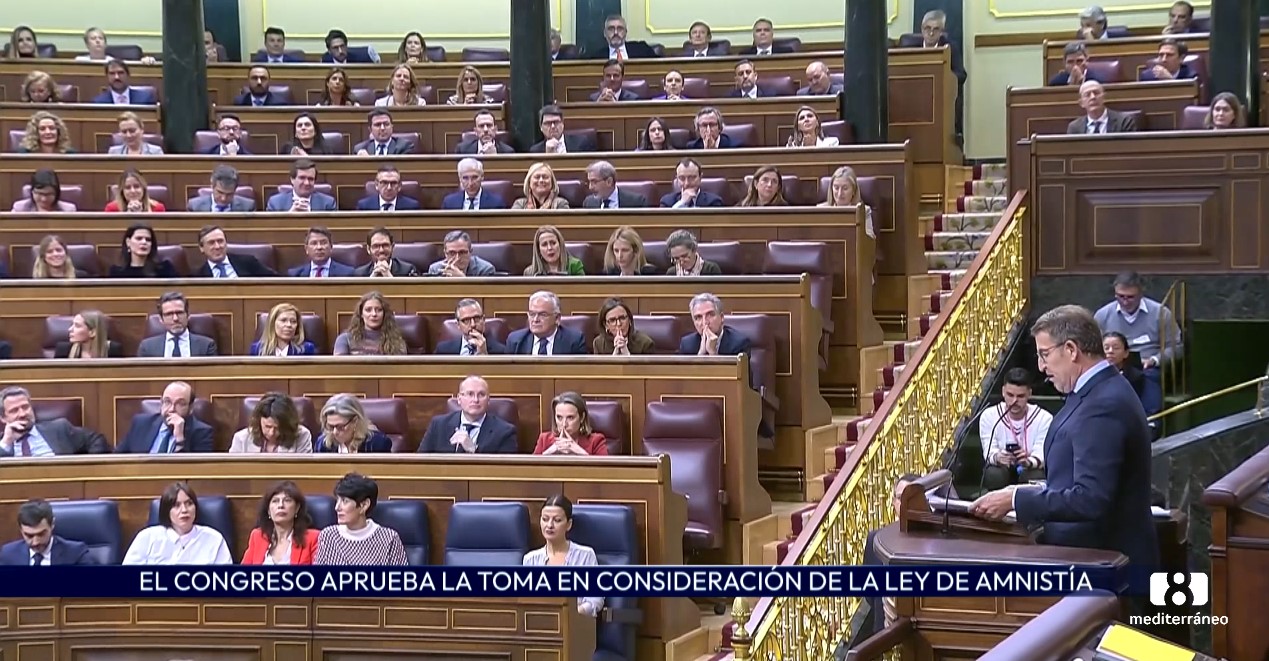 El Congreso da luz verde a la tramitación de la Ley de Amnistía