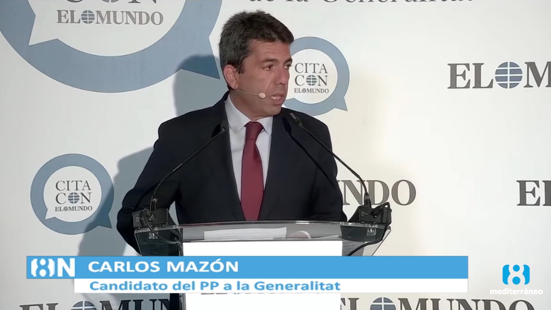 Mazón propone a los ciudadanos elegir entre el ninguneo del PSOE o formar parte del cambio
