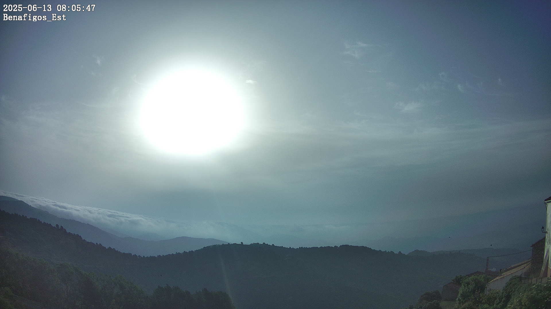 Sigue el tiempo seco y caluroso, con alguna tormenta