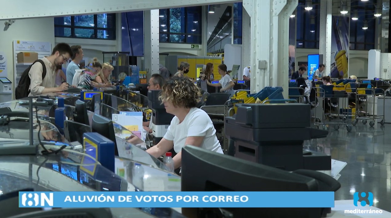 Las oficinas de Correos abrirán sábado y domingo para atender el voto por correo