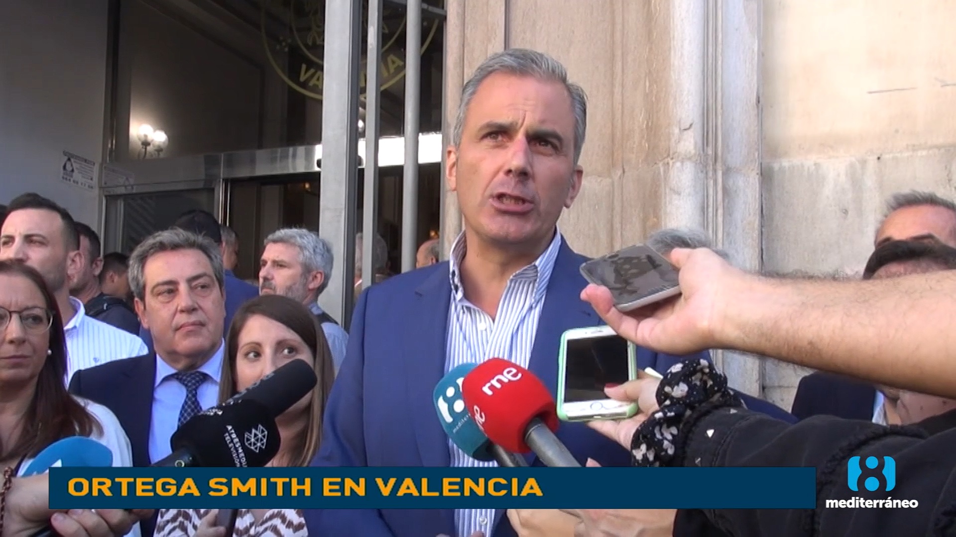 Ortega Smith, en Valencia: 