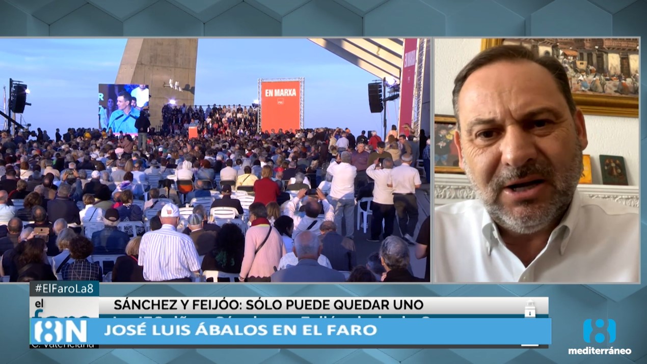 Ábalos analiza en El Faro la evolución de la campaña electoral para el PSPV