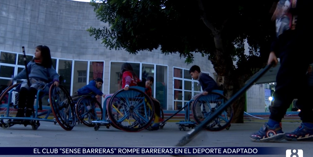 La iniciativa de un padre para que su hijo con discapacidad pueda jugar al baloncesto 