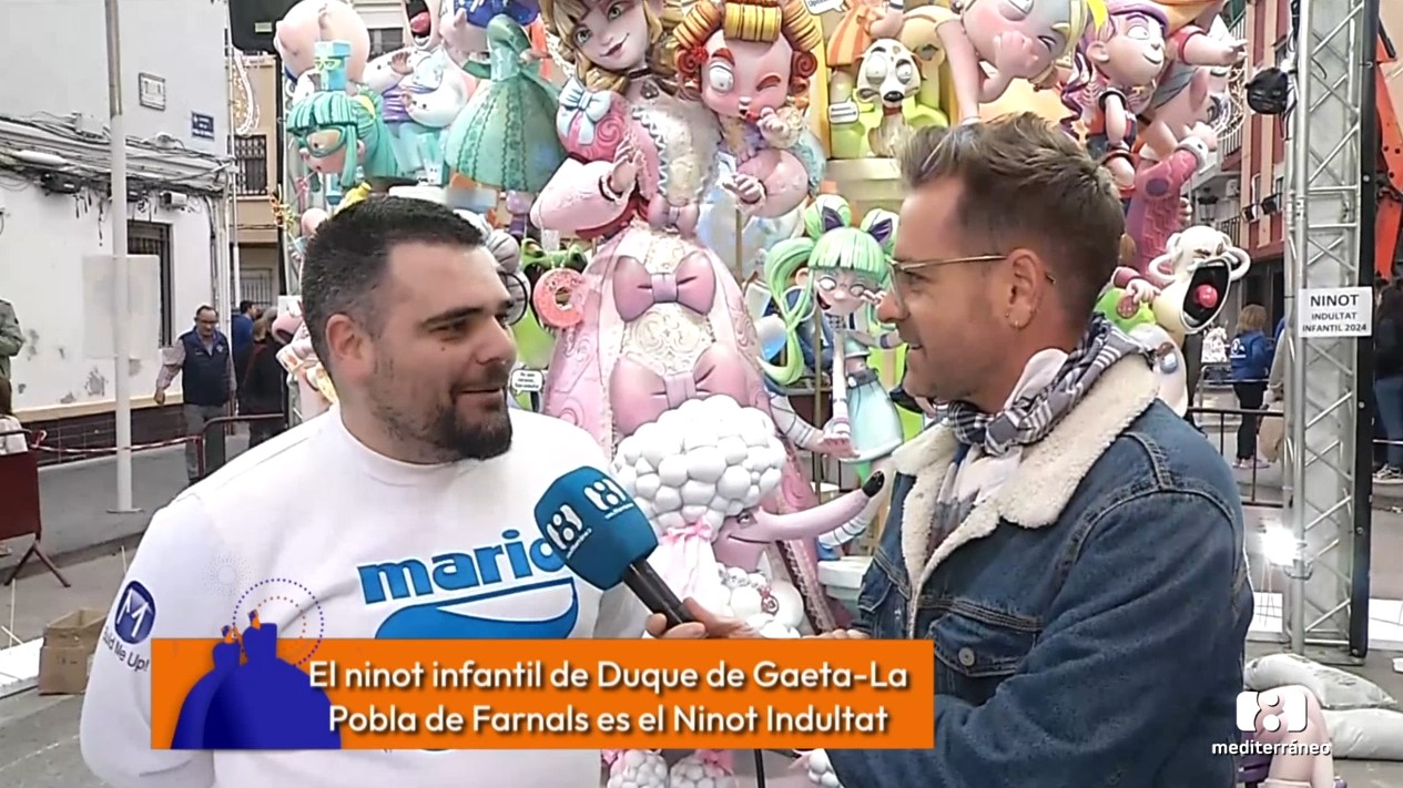 Así es el Ninot indultat infantil de las Fallas 2024