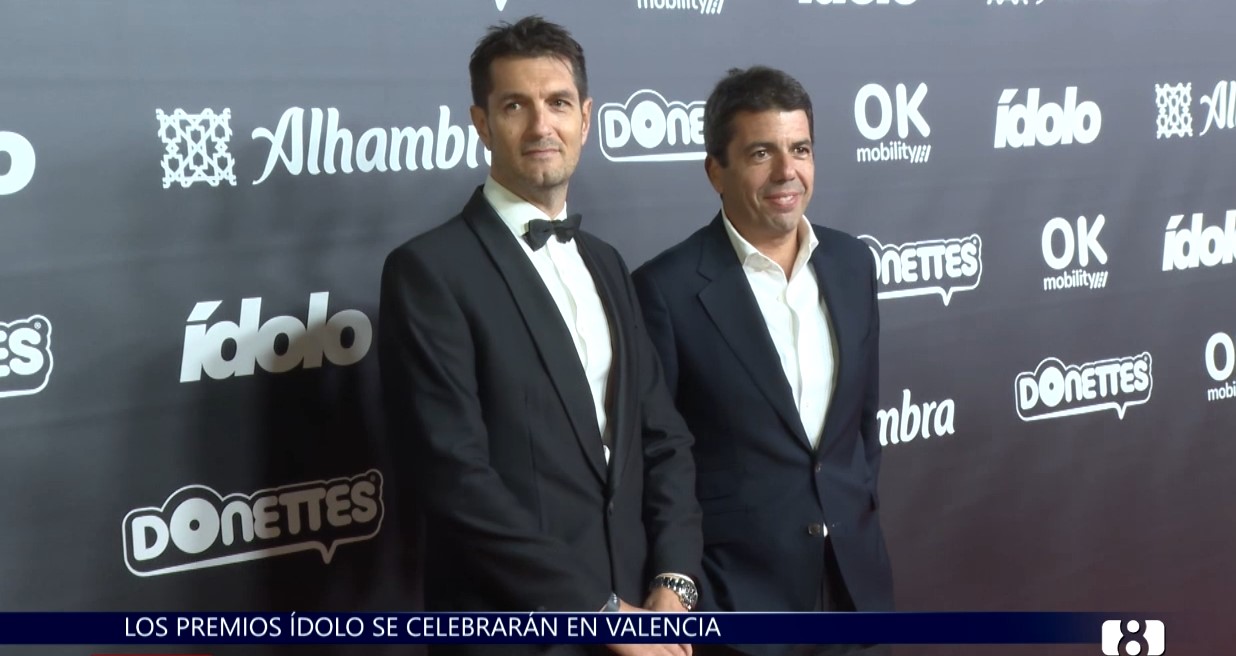 La Comunidad Valenciana acogerá las próximas tres ediciones de los Premios Ídolo