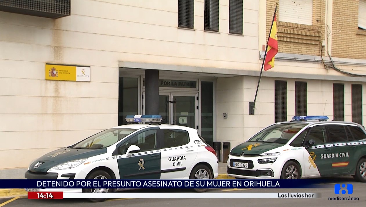 Un hombre de 82 años mata presuntamente a su mujer en Orihuela