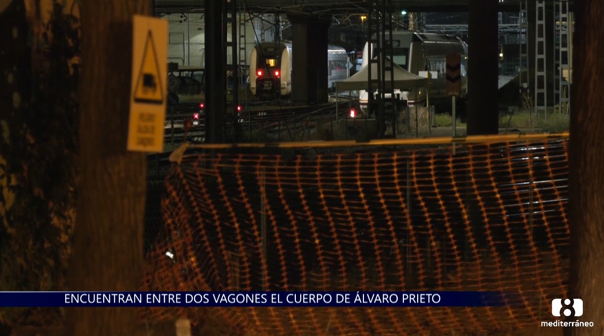 Hallan el cadáver de Álvaro Prieto entre dos vagones de un tren