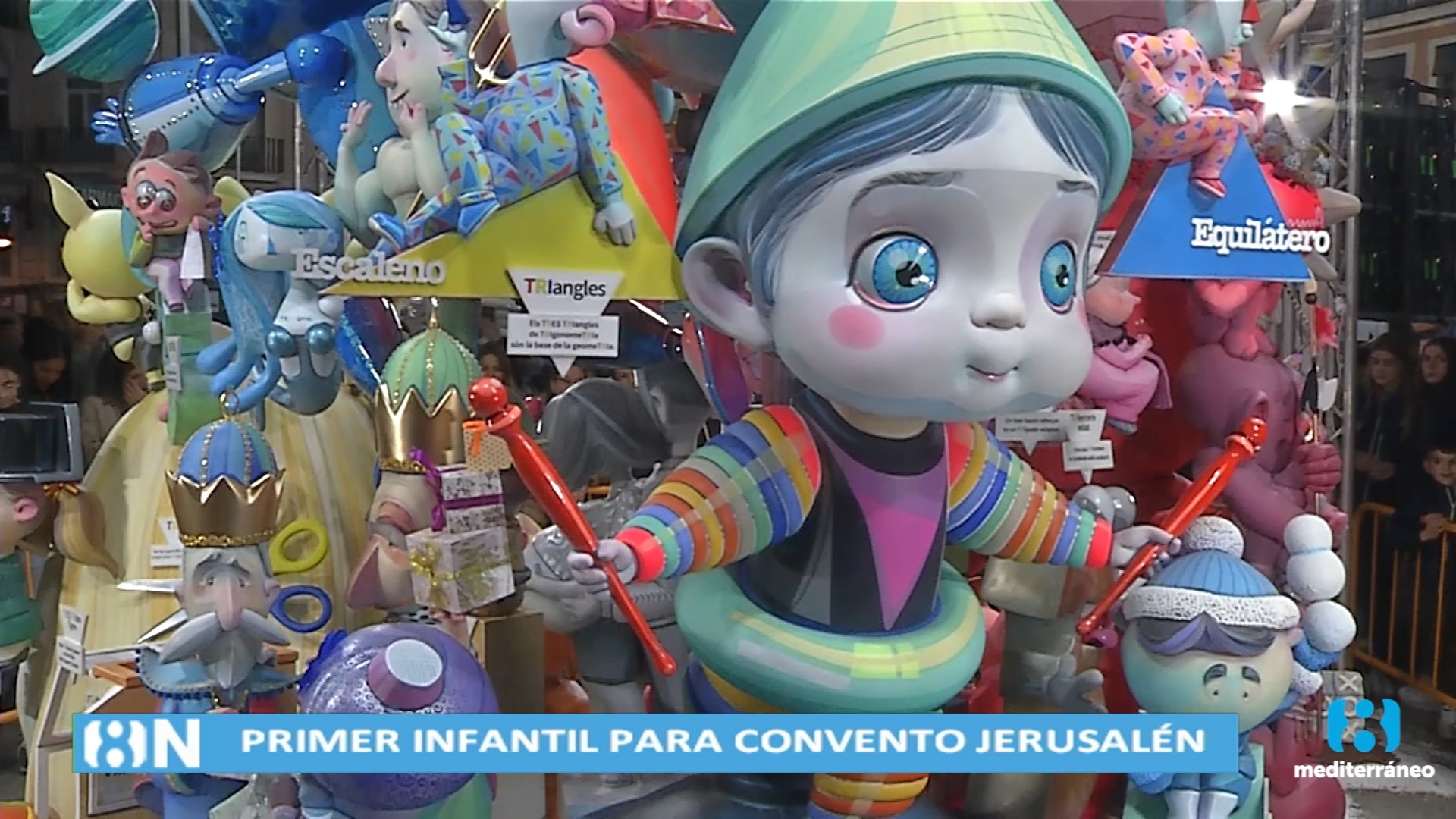 Así es la falla infantil ganadora del primer premio de Sección Especial