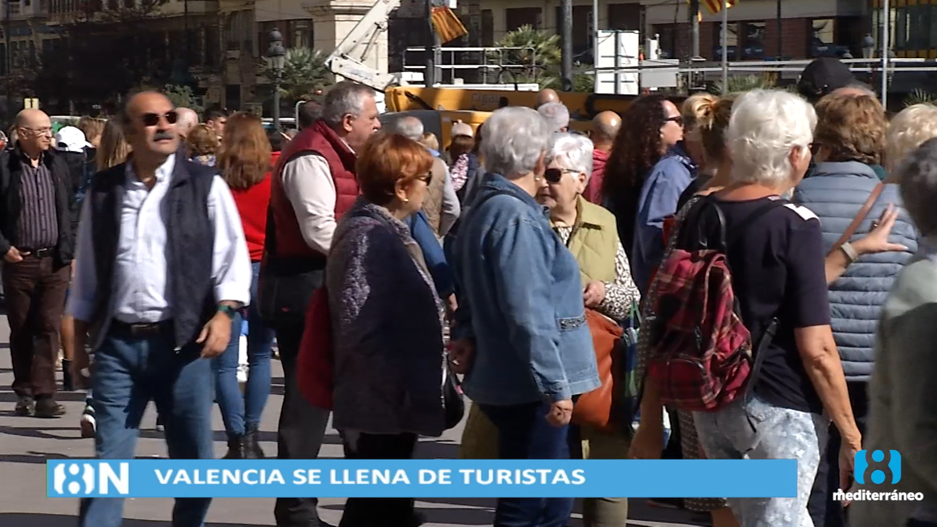 Valencia se llena de turistas para la celebración de las Fallas 2023
