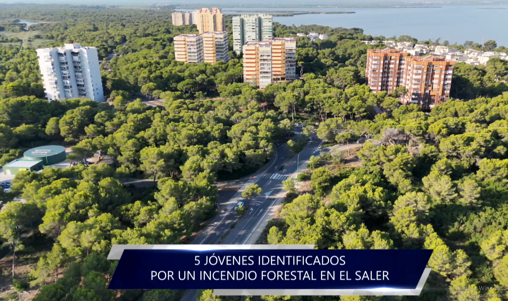  Identificados cinco jóvenes tras provocar un incendio con una bengala en El Saler