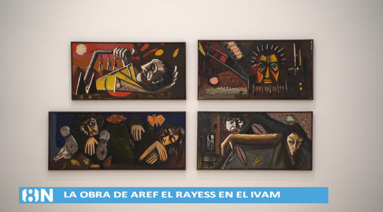La obra del artista libanés Aref El Rayess llega al IVAM