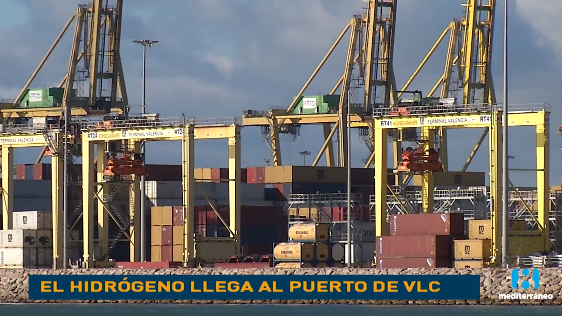 El Puerto de Valencia, pionero en Europa en el uso de hidrógeno verde