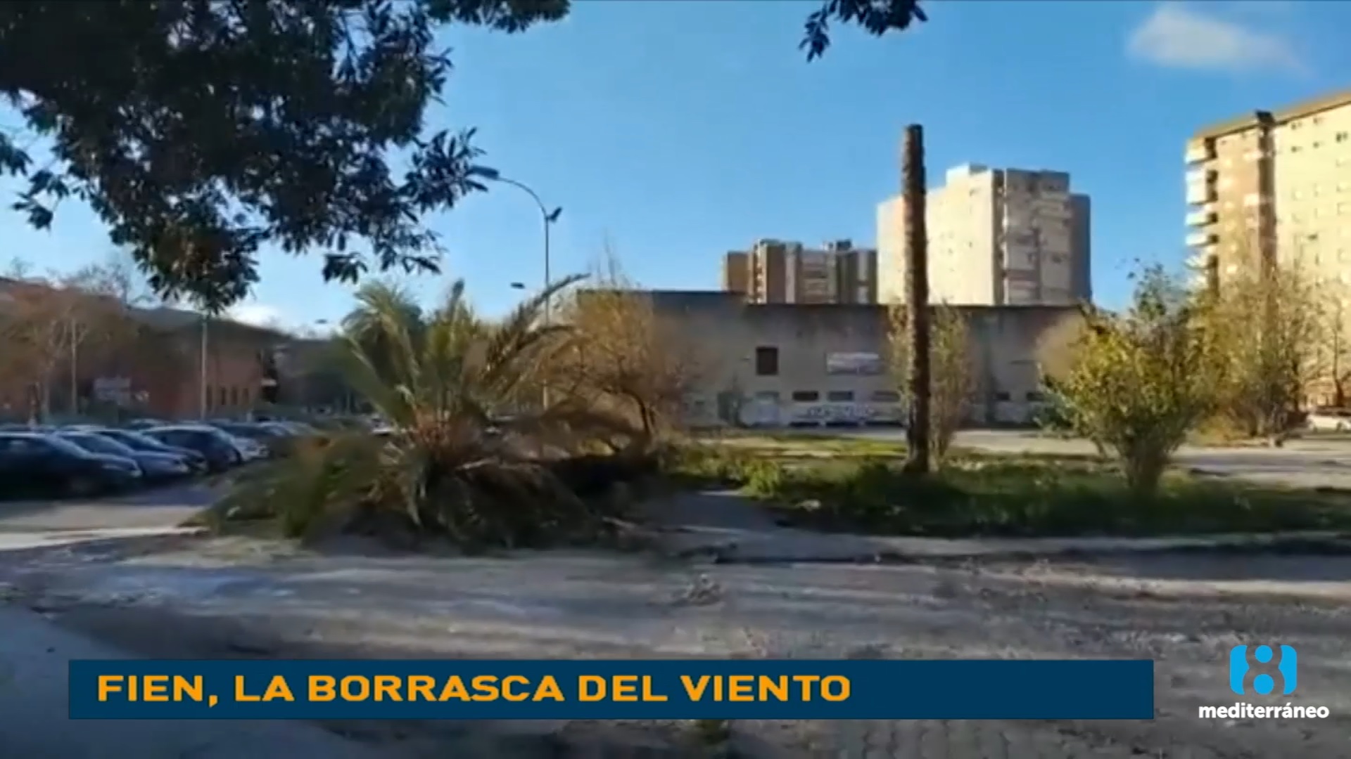 Continúa el temporal de viento provocado por la borrasca Fien