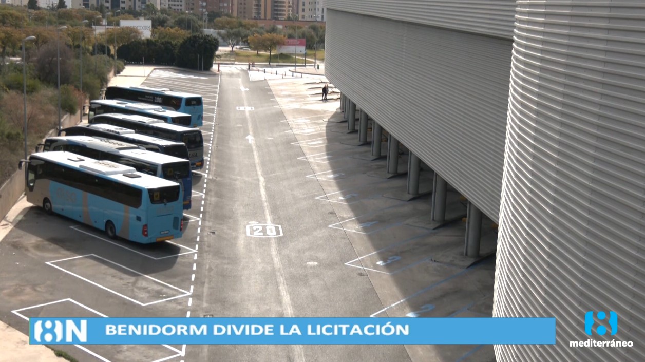 La nueva empresa encargada de la estación de autobuses de Benidorm debe pagar 24 millones
