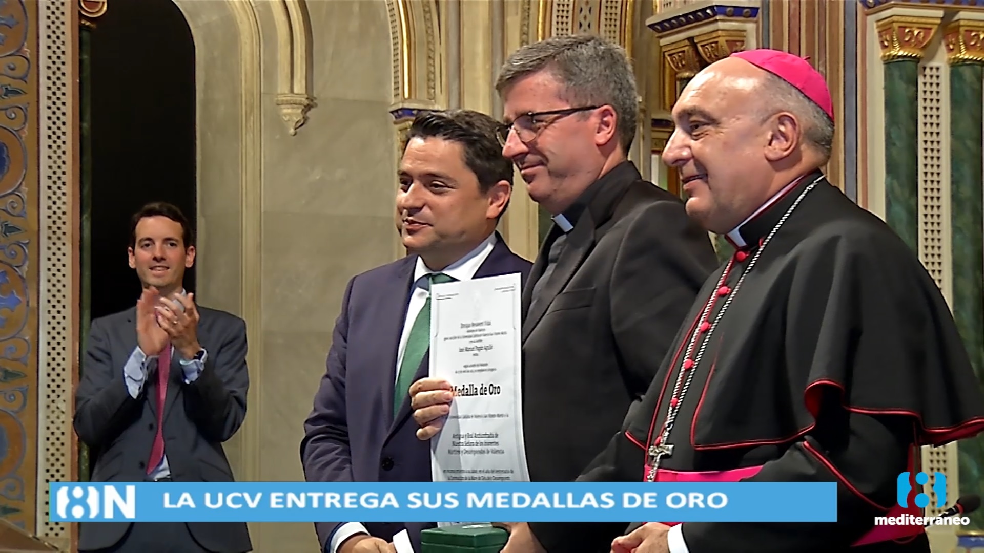 La UCV otorga la Medalla de Oro al cardenal Antonio Cañizares