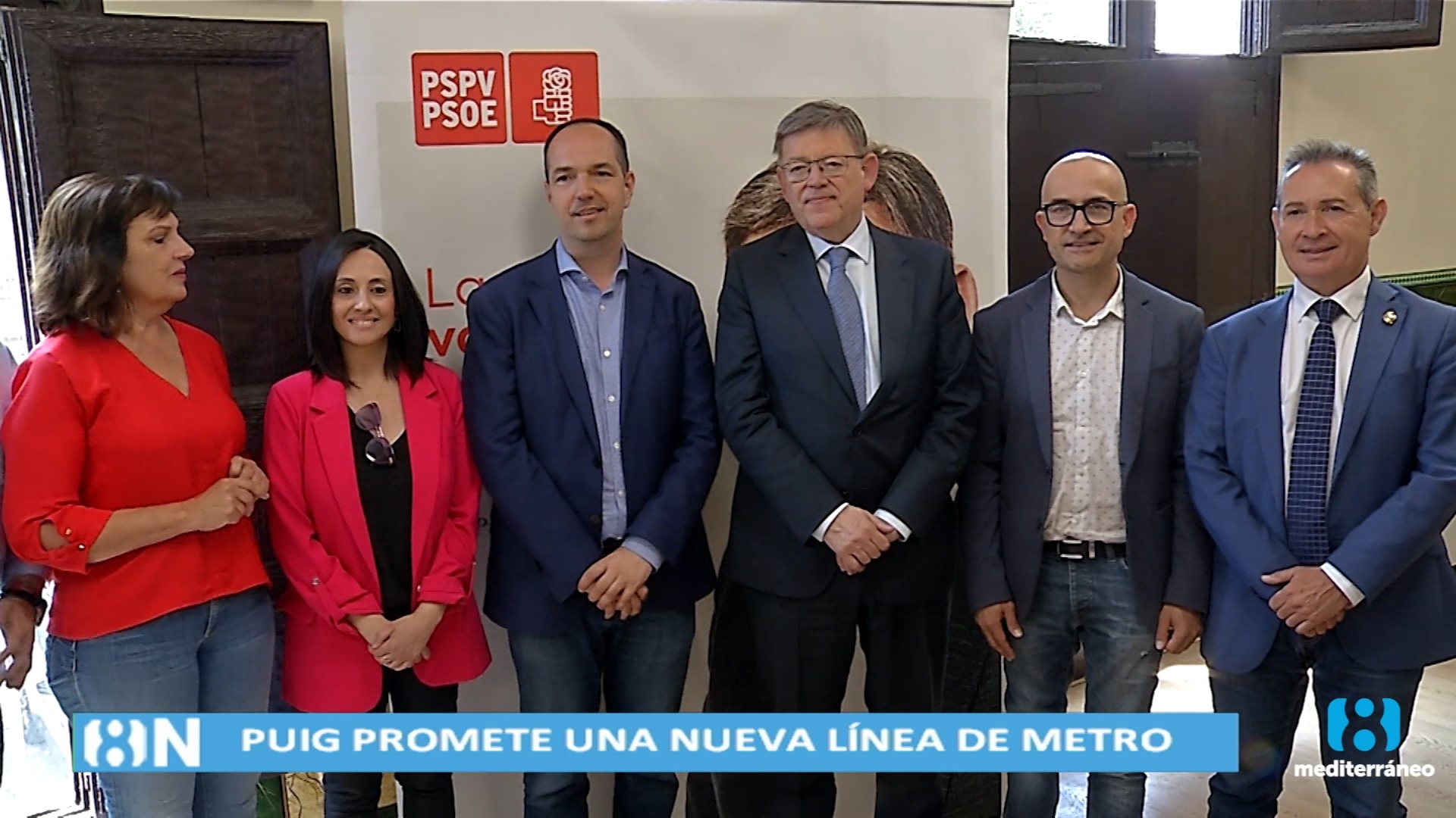 El metro centra hoy la campaña de PP y PSPV