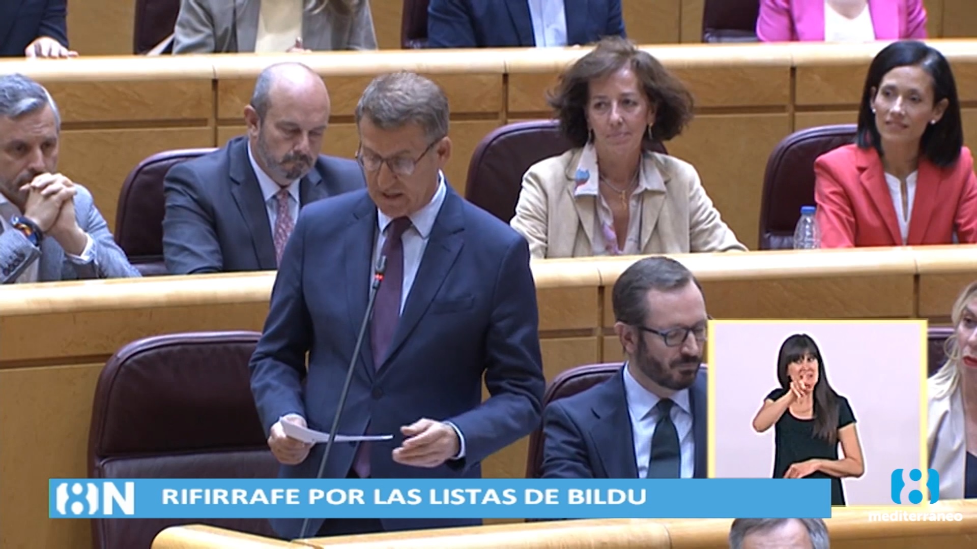 La polémica de las listas de Bildu protagoniza la sesión de Control
