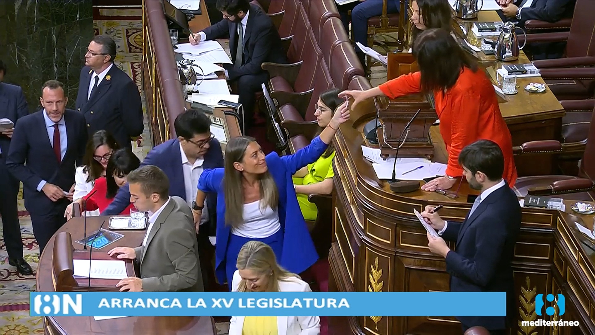 Así queda la composición de la Mesa del Congreso de la XV Legislatura