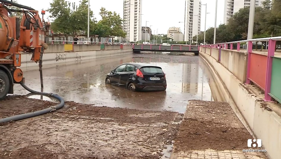 Las lluvias dejan más de 97 litros por metro cuadrado en Torrent