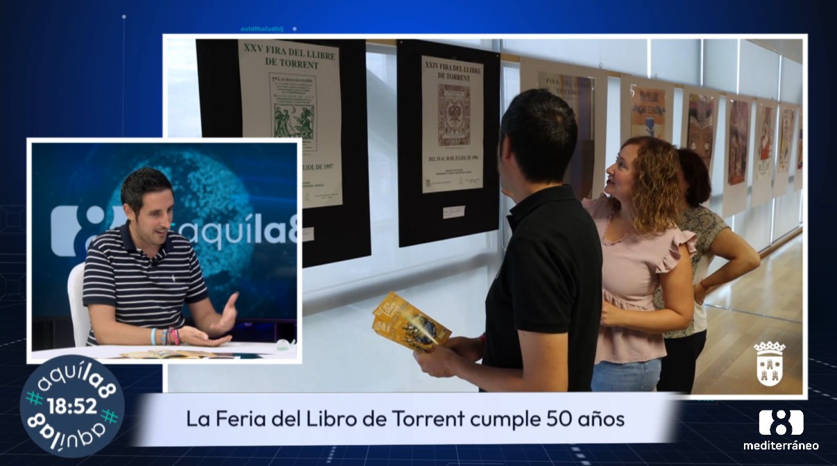 La Feria del Libro de Torrent cumple 50 años: consulta el programa de actividades