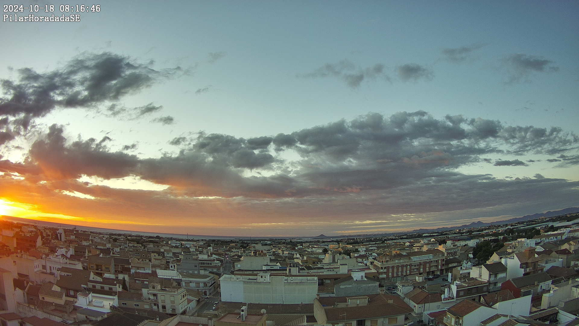 Cielos despejados y vientos fuertes en Castellón