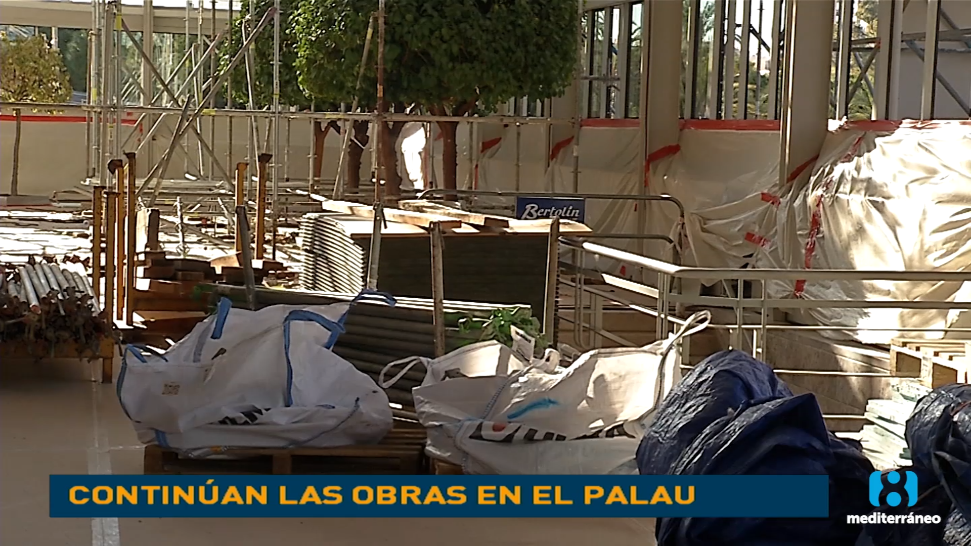 El Ayuntamiento se compromete a terminar las obras del Palau de la Música en julio