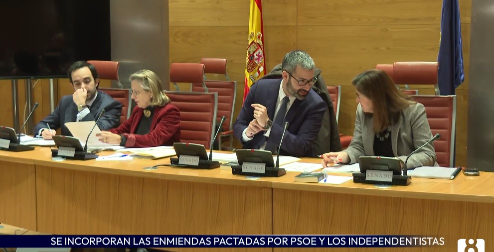 La ley de amnistía incorpora las enmiendas pactadas del PSOE y sus socios