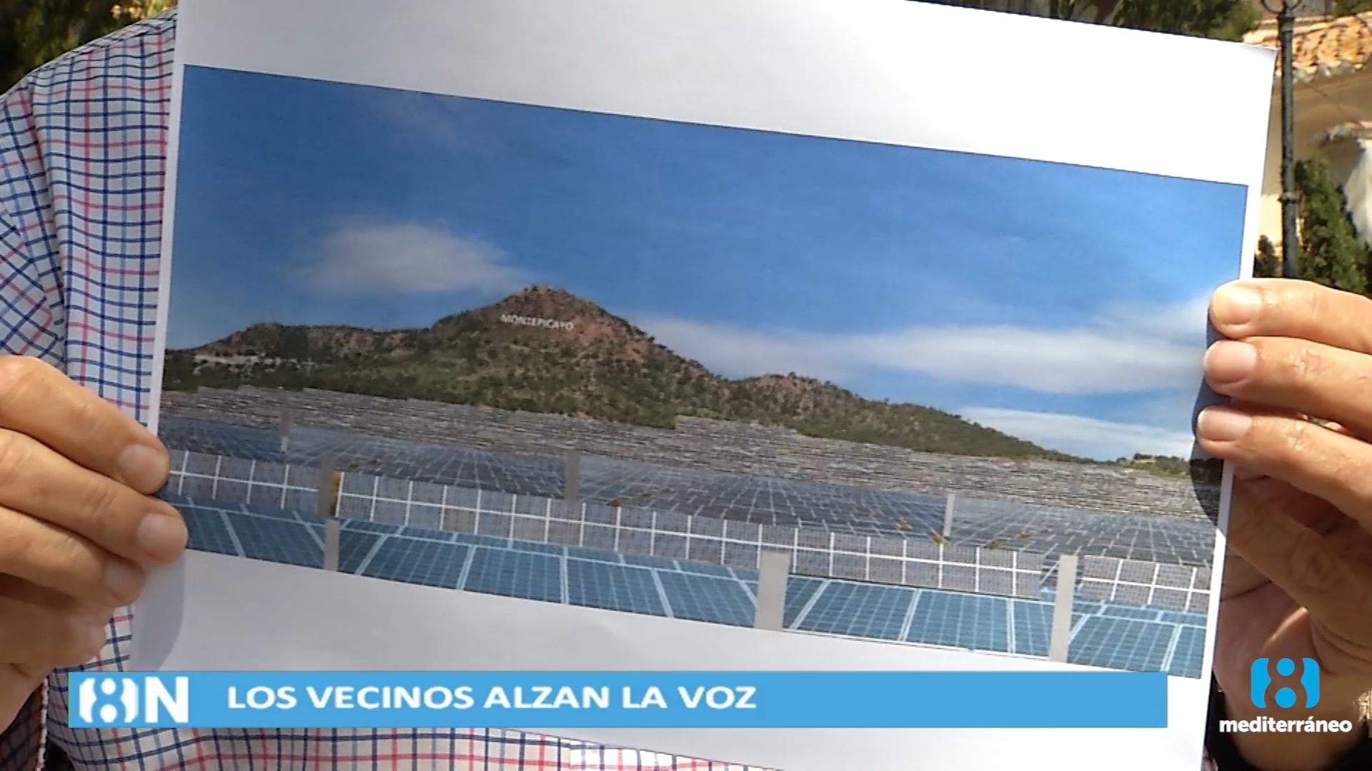 Los vecinos de la urbanización Monte Picayo, contra la fotovoltaica de la gigafactoría