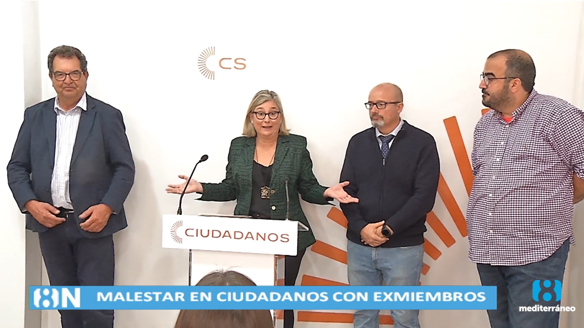 Mamen Peris arremete contra los miembros de Ciudadanos que han abandonado el partido