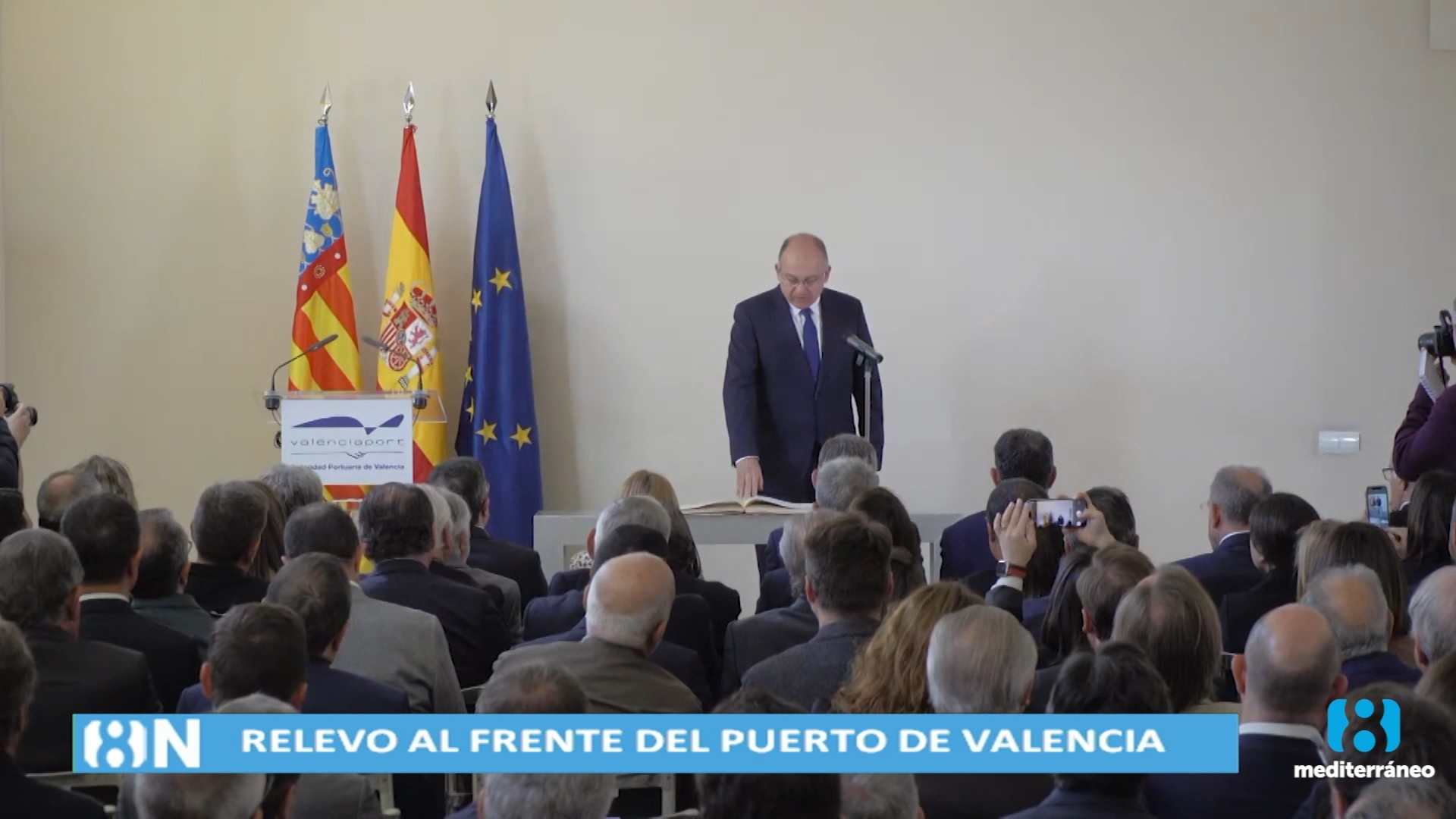 Joan Calabuig asume la presidencia del Puerto de Valencia